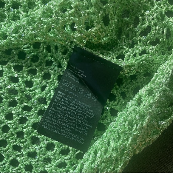 Green shiny dress size medium - Picture 12 of 13